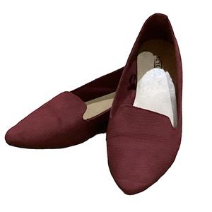 Seychelles Suede Leather Textured Flats.
